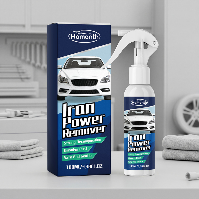 HOMONTH Rust Remover Spray: A gentle metal cleaner for daily maintenance, providing a clean, shiny finish HOMONTH Rust Remover Spray: A gentle metal cleaner for daily maintenance, providing a clean, shiny finish