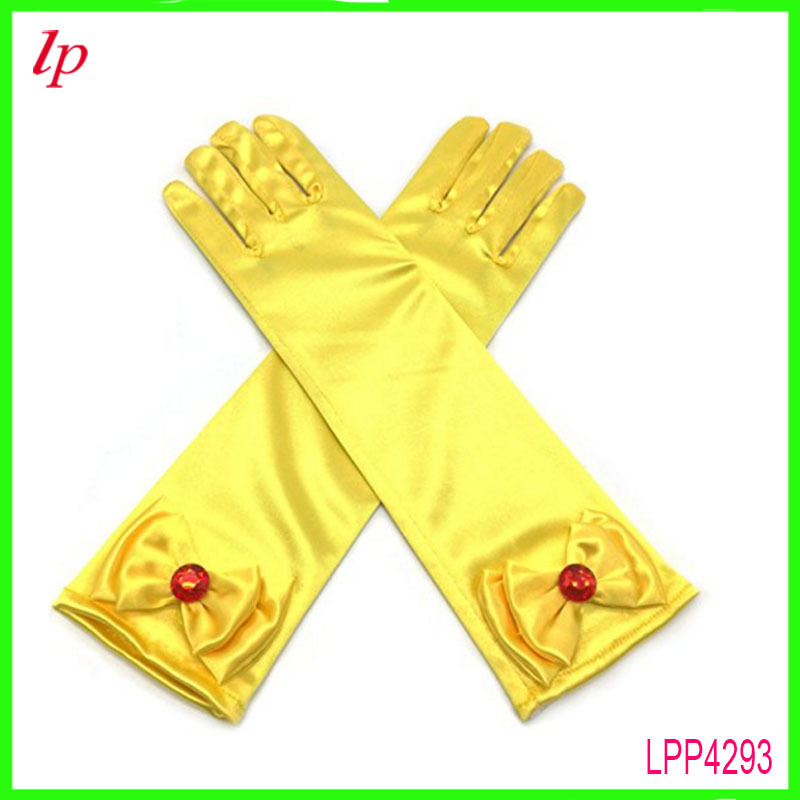 Amazon's Best-Selling Bow-Knot Children's Etiquette Gloves, Frozen Gloves, Belle Princess Costume Accessories Gloves
