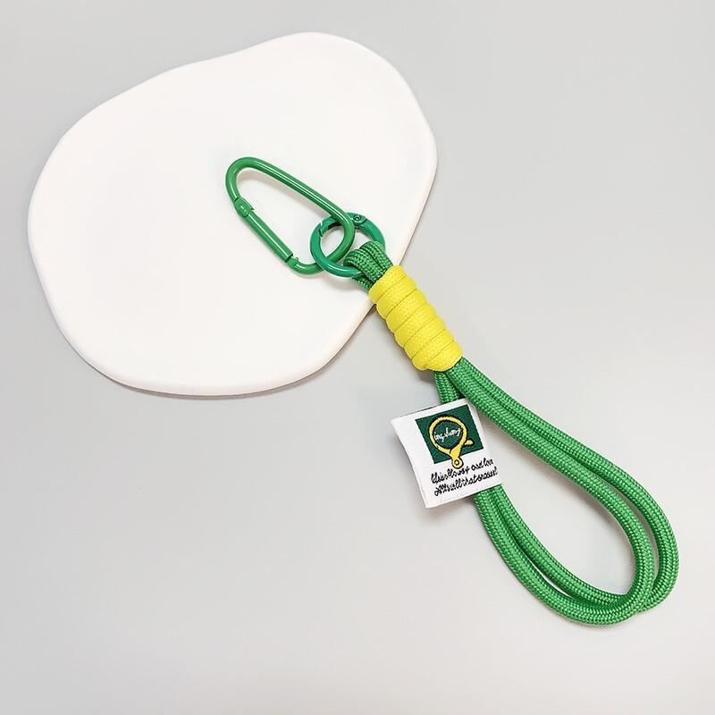 Llavero y Colgante para Bolso de Poliéster Tejido Decorativo para Teléfono y Bolso