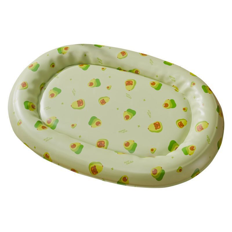 파란 고양이 오리