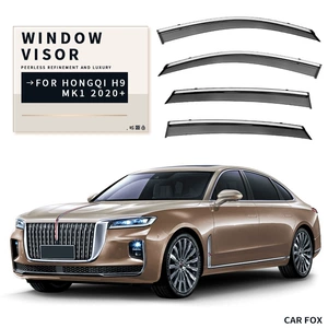 Suitable for Hongqi H9 car window rain rain shield sun visor rain eyebrow Hongqi H9 Window visor