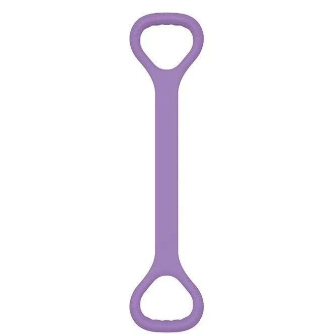 肩を広げて背中を美しくするヨガ弾性ストレッチ器具、ジム用8の字女性用ストレッチロープ、背中を広げてボディシェイプ|undefined