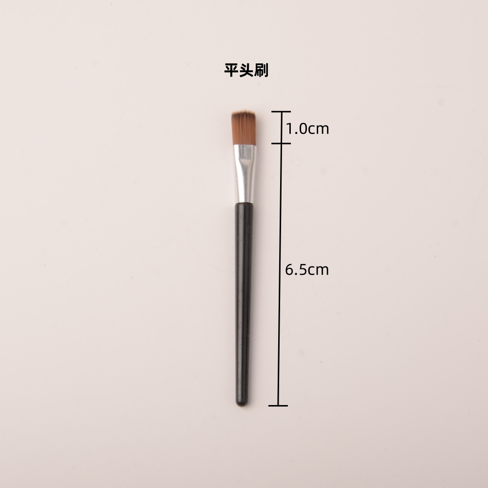 7.5cm 플랫 브러시(은색 알루미늄 튜브)