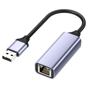 USB Gigabit 100 Gigabit Network Card Drive-Free Wired Network Card typec to Network Port RJ45 Notebook Set Top Box Connected to Network Cable