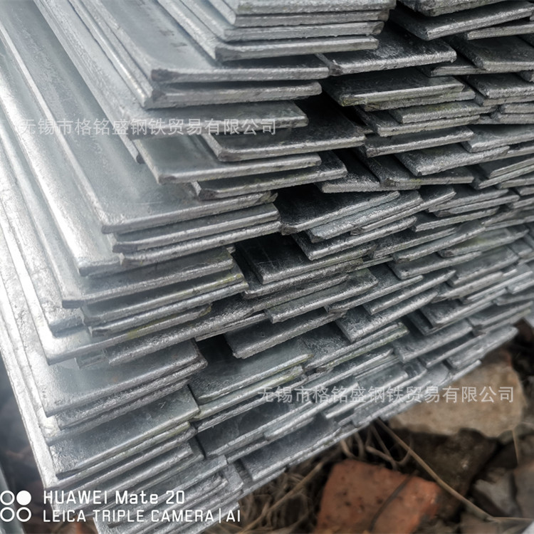 热镀锌扁钢25*4  扁铁加工 热镀锌扁铁 热轧 40*4热镀锌扁钢