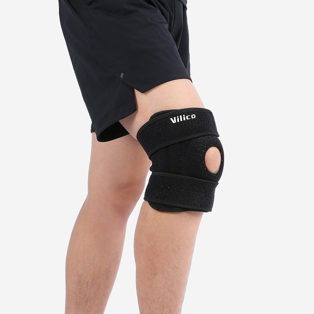 Rodilleras Deportivas para Ciclismo, Montañismo y Baloncesto, con Absorción de Impactos, Alivio de Presión, Soporte de Resorte, Protección para las Articulaciones de la Rodilla, Venta al Por Mayor