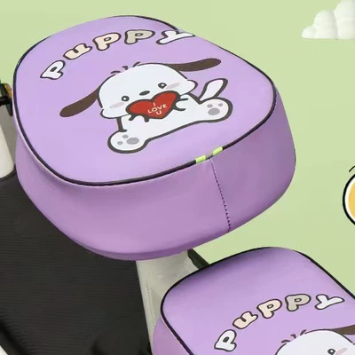 Seat cushion, seat cover, Waterproof Seat Cover, Sun - cute-puppy-round-head-front-seat-waterproof-sunproof-and-anti-slip-three-layer-thickened-leather
