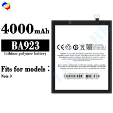 适用于魅族NOTE 9手机电池BA923大容量4000mah内置充电板批发现货