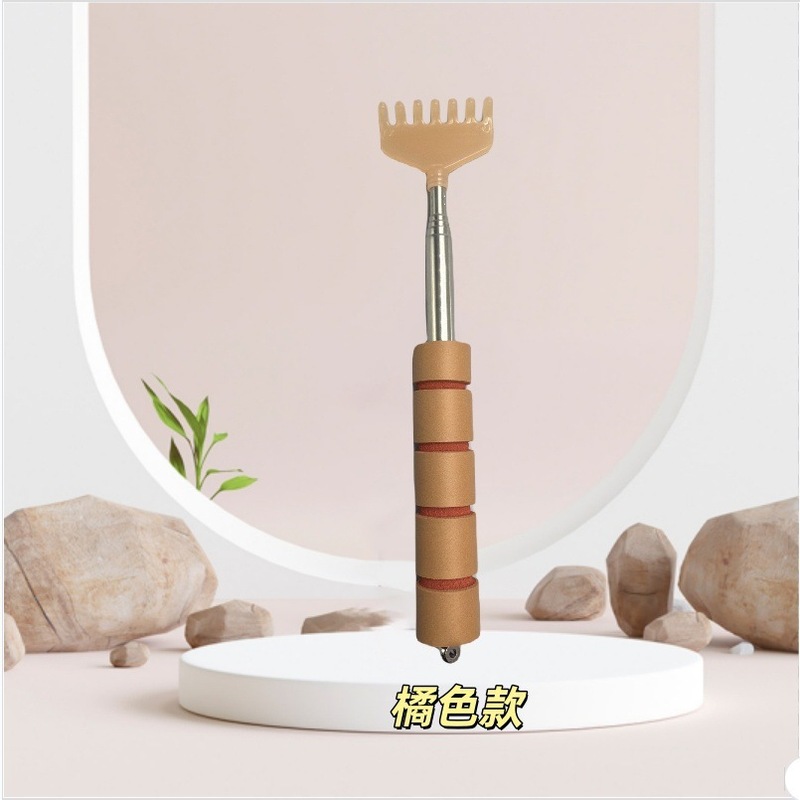 宠物痒痒挠神器七爪款不锈钢伸缩不求人老人乐抓痒痒耙挠痒折叠|undefined
