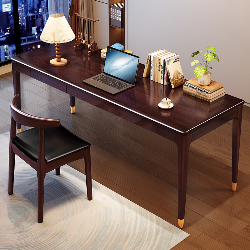 Nuevo escritorio de computadora de madera china escritorio de caligrafía escritorio de escritorio moderno escritorio de escritorio simple