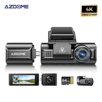 Driving recorder M550Pro Three-Channel 4K High-Definition