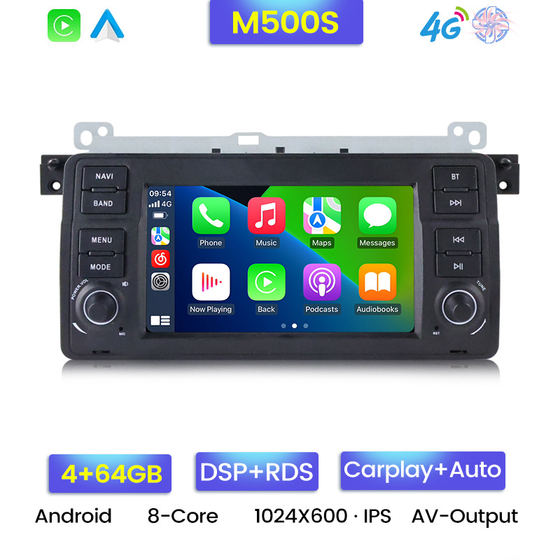 M500S 8 코어 4 + 64 카플레이 + DSP + 4G + WIFI