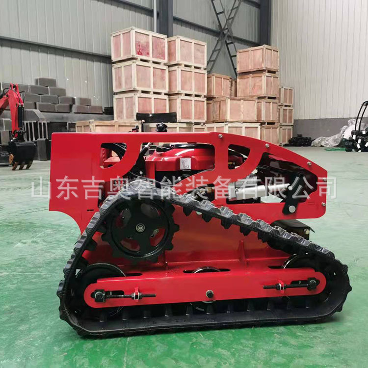 履带割草机 可原地360度旋转操作灵活 山地爬坡地农用修剪除草机
