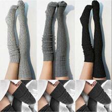 N 36640 Solid over-the-knee socks ��ɫ��ϥ�Ѷ���羳����