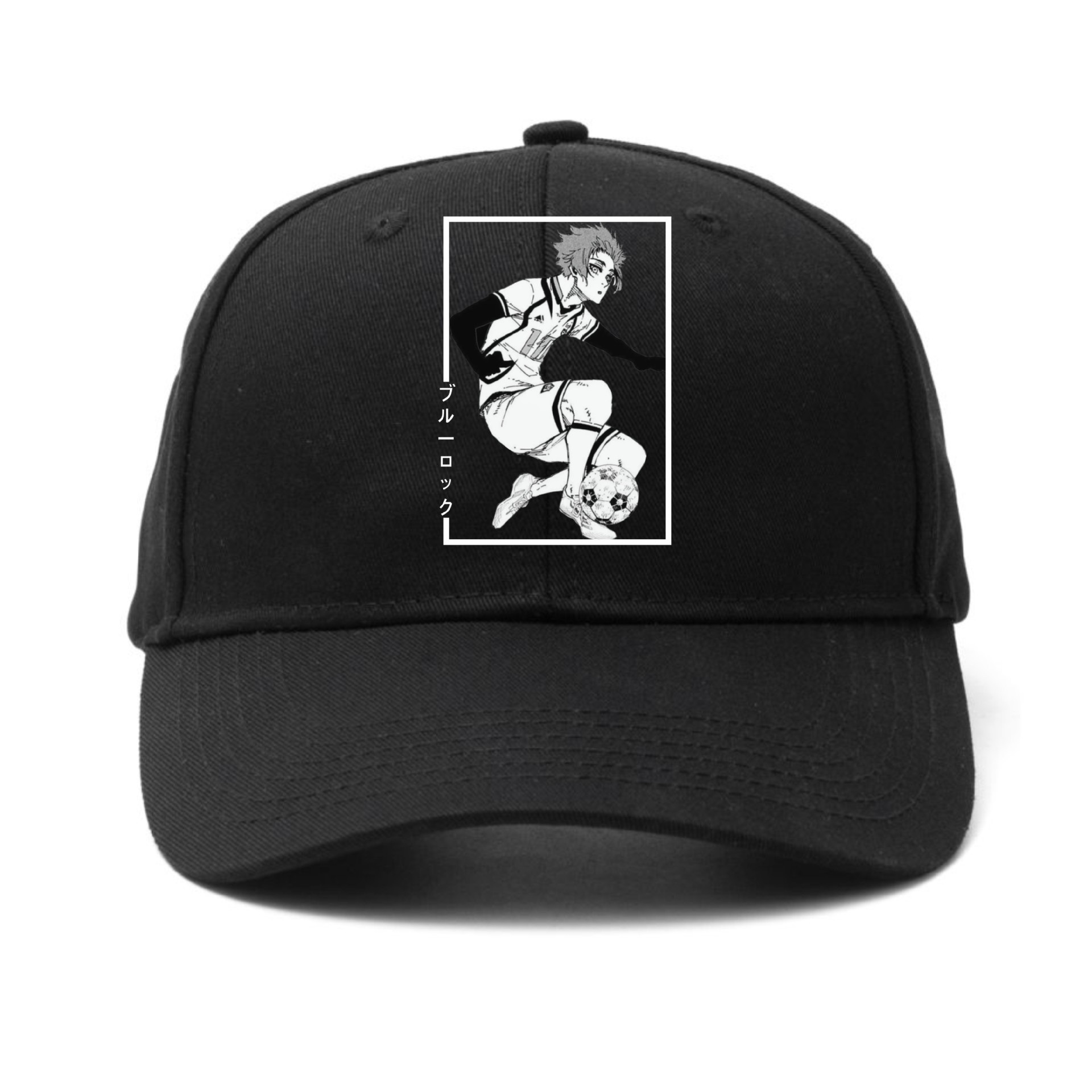 BLUE LOCK prisión azul con estampado circundante gorra para el sol al aire libre gorra de béisbol de moda callejera personalizada