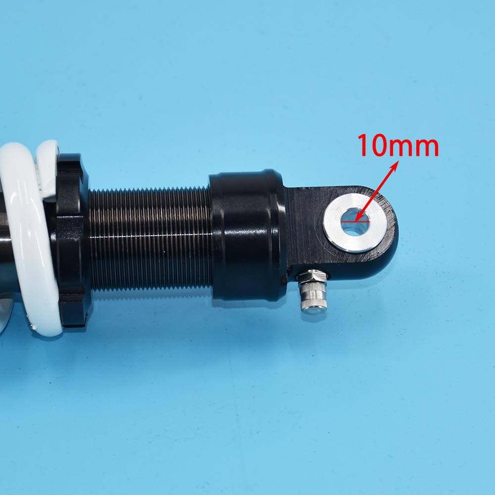 Cross-Border Wholesale Large Off-Road Motorcycle Rear Shock Absorber with Built-In Airbag Shock Absorption, 360mm Hole Spacing
