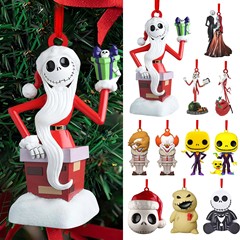 国境を越えた新しいアクリル平面クリスマスペンダントハロウィーン装飾クリスマス装飾ギフトペンダント