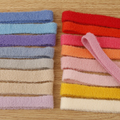 Felt velvet ribbon hair accessory hair tie DIY bow tie material hat clothing accessories wool knitting corduroy fabric ribbon