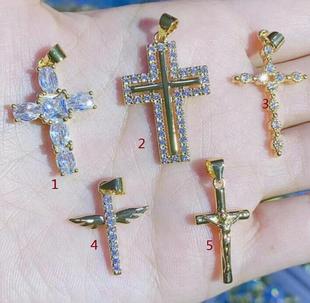 ΢�14k����ɫ΢��ʯʮ�ּ���΢��ʯ����Ů�������