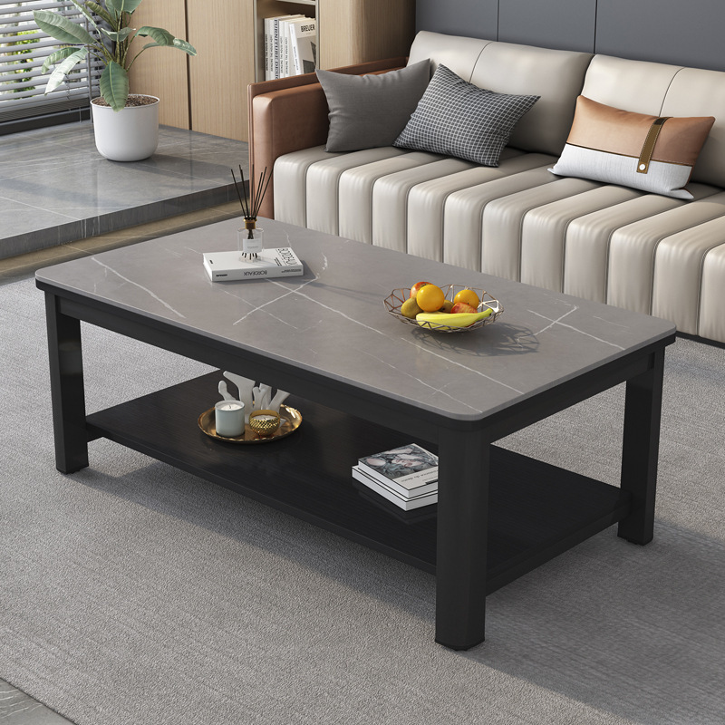 Slate Coffee Table Table Living Room Home Small Apartment Rental Office Simple Simple Modern Rectangular Tea Table