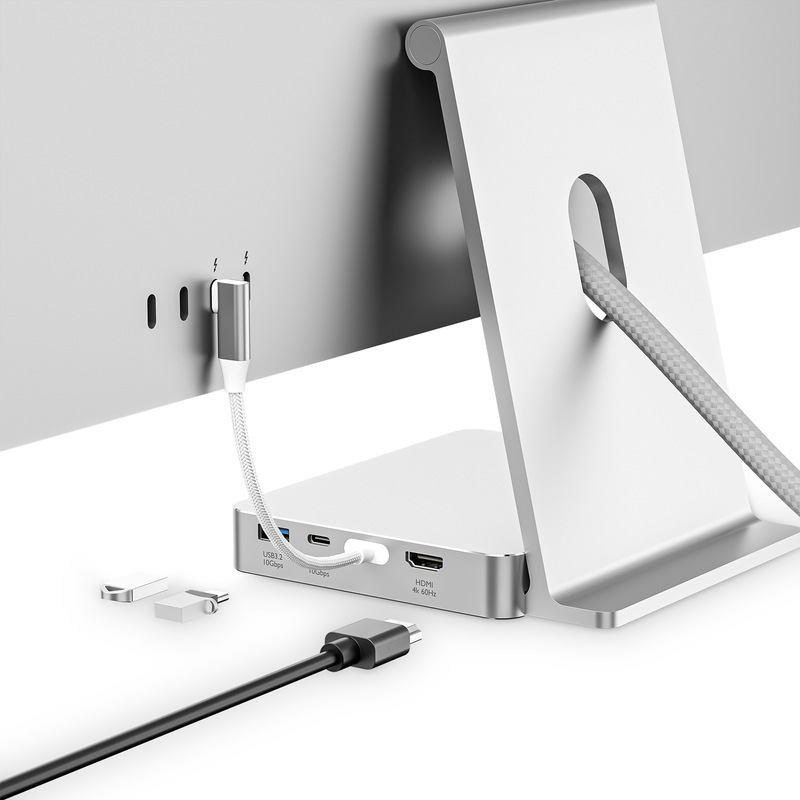 Apple Computer Imac Docking Station Base with M.2 Hard Drive Enclosure Suitable for 2021-2025 Imac Docking Stations Apple Computer Imac Docking Station Base with M.2 Hard Drive Enclosure Suitable for 2021-2025 Imac Docking Stations