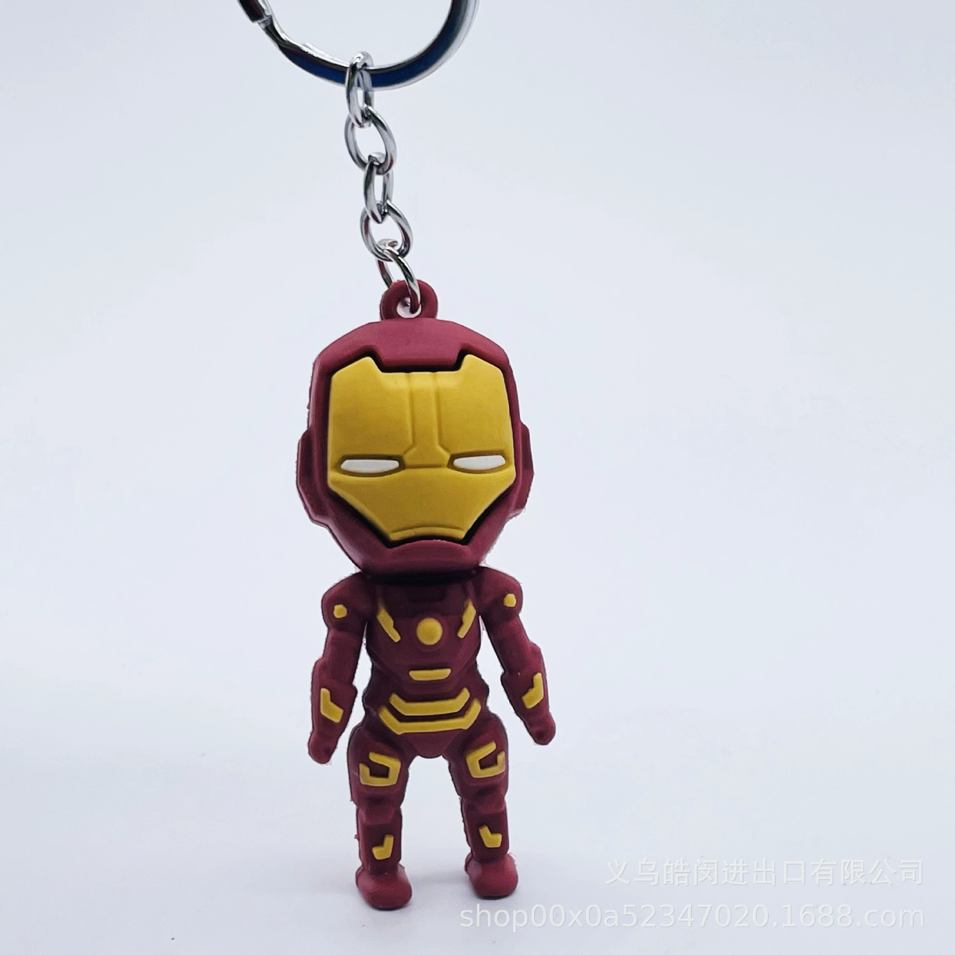 Мультяшные милые герои, кукла, брелок, подвеска, украшение для сумки, Marvel, капитан Америка, Железный человек, Человек-паук