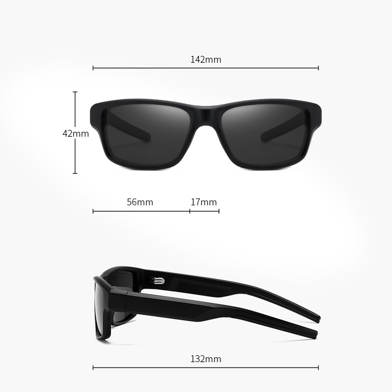 Gafas de sol polarizadas para hombres de nuevo estilo S16105 Fashion Street Shooting Gafas de sol de protección solar en vivo Gafas de sol de pesca de gran venta