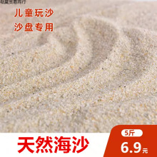 儿童沙子宝宝天然海玩沙滩幼儿园沙池用装饰沙包邮厂家直销代发