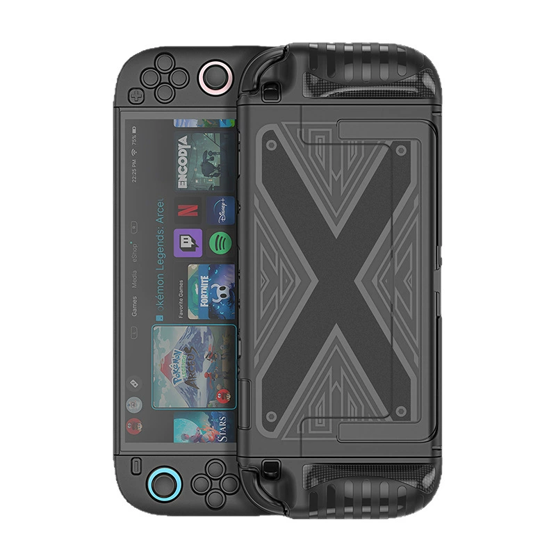 Game console, split protective case, protective bag, fall protection