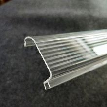 透明led灯PC罩条纹工矿灯光扩散挤出塑胶异型材pc异型材