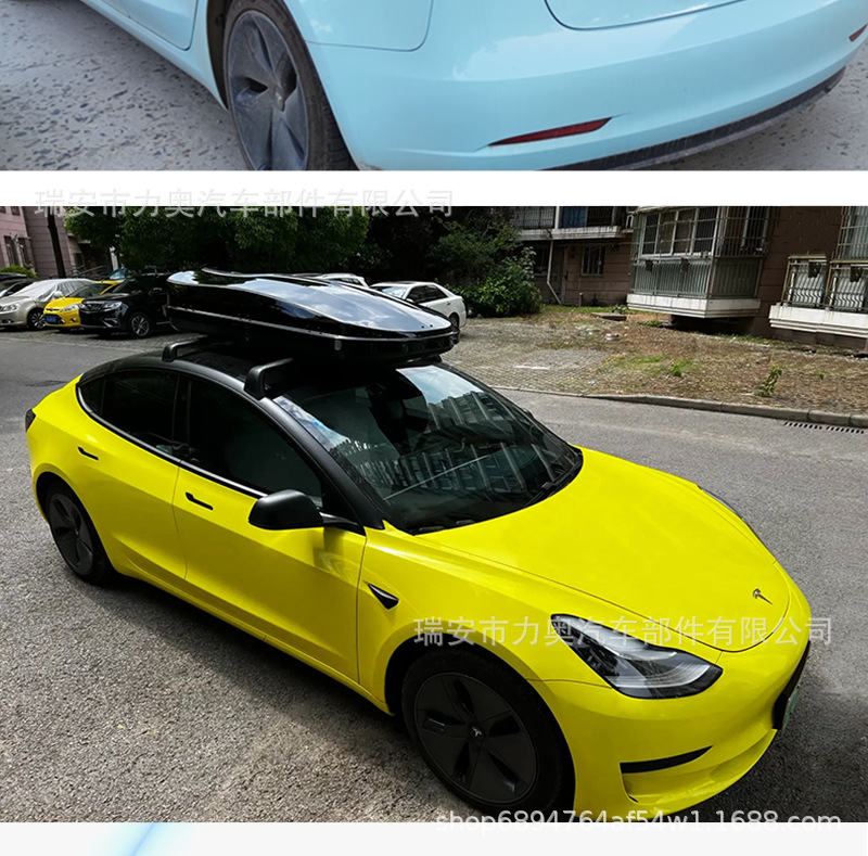 Roof rack cross bars luggage carrier for Tesla Model 3