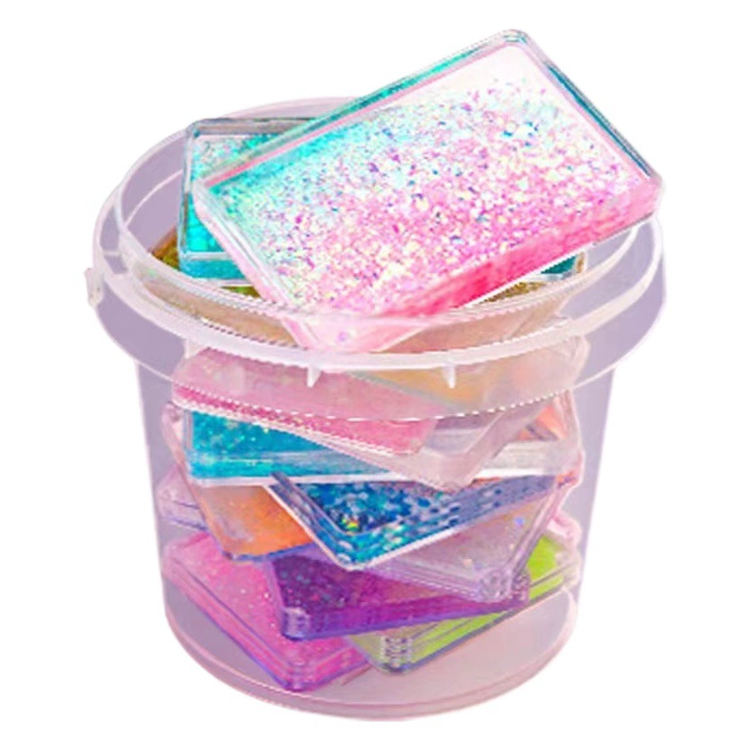 Quicksand Goo карта кирпич крем клей Goo карта наклейка костюм Детская игрушка девушка милая Goo карта ручной работы материал DIY