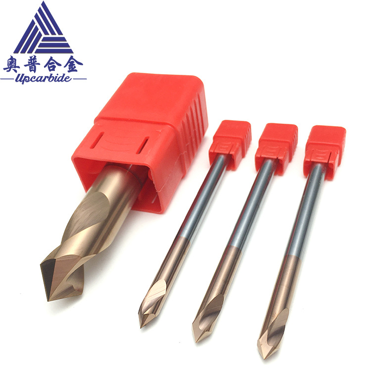株洲整体硬质合金定心钻 HRC55 钨钢钻头 碳化钨定心钻