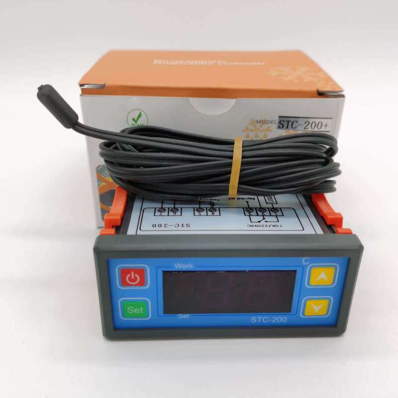 Cold Storage Thermostat Stc-200 Refrigeration/Heating/Alarm Temperature Controller Chiller Seafood Machine Controller