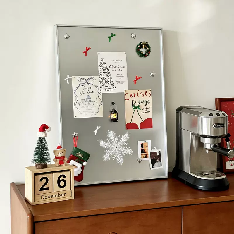 磁吸不锈钢装饰画冰箱贴照片收纳软装墙贴电表箱挂画新家乔迁礼物