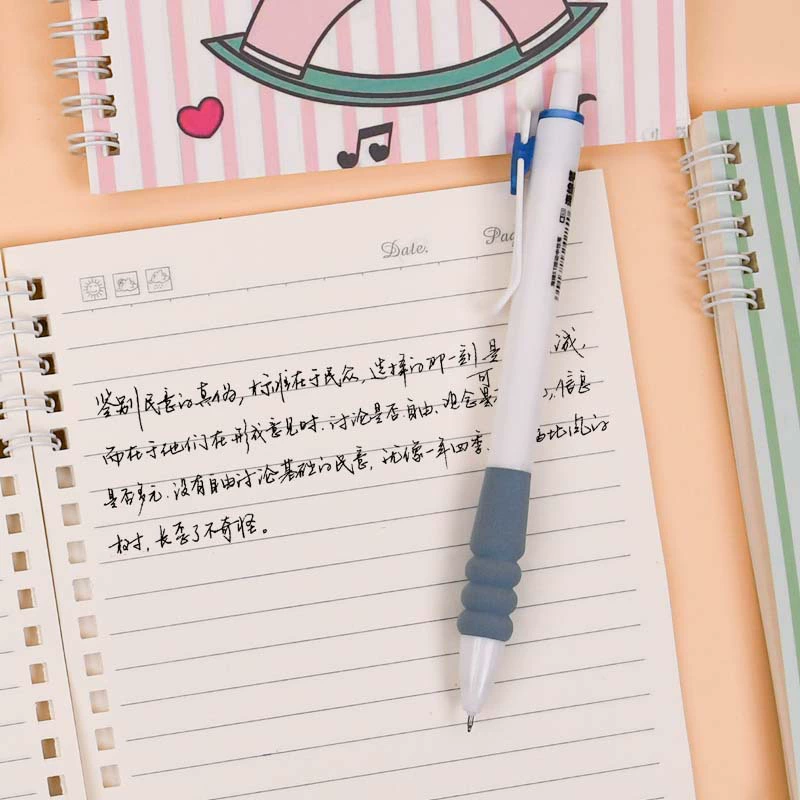 Notebook A5 spiral-bound notebook, cute character covers, portable handheld