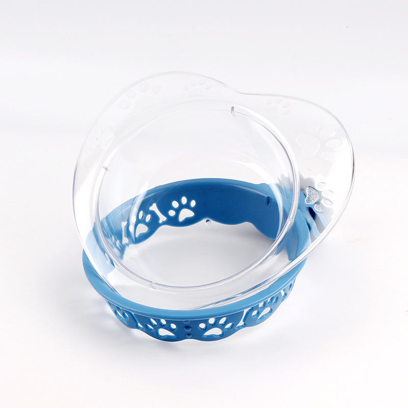 Pet Bowl Perro Amor colgando tazón de fuente de alimentación perro Tazón de arroz tazón único tazón de fuente de bebida vajilla de gato entrega de una sola pieza