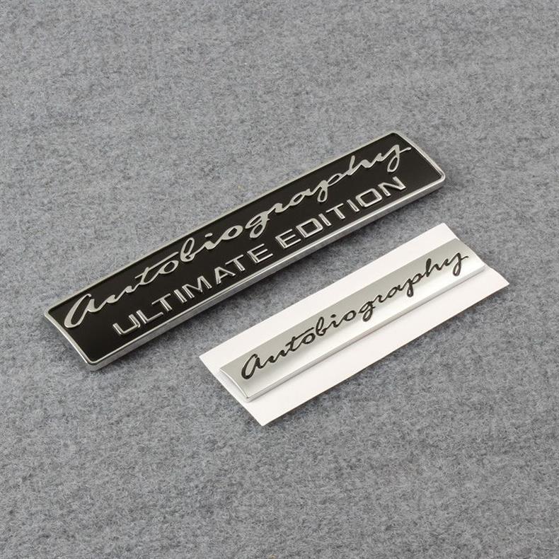 Suitable for Land Rover Range Rover modification, Queen's signature emblem, Genesis Edition limited edition car logo, commemorative rear emblem car sticker
