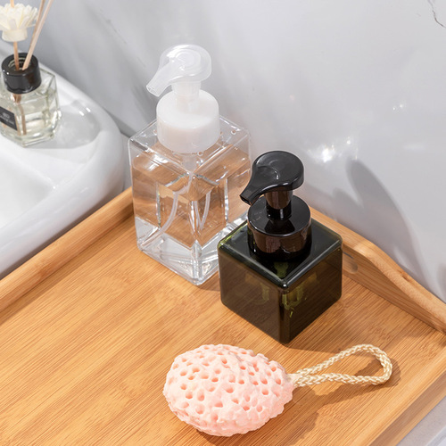 Mousse foaming bottle bathroom shower gel facial cleanser push-type foamer portable shampoo hand soap sub-bottle