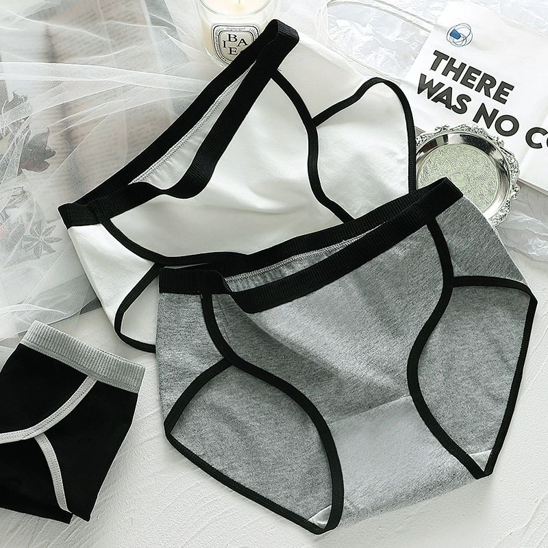 Japanese fashionable comfortable pants, breathable underwear for hips shape correction, mid rise