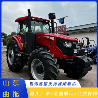 四轮拖拉机东方红LD2304四驱耕田机旋耕播种施肥水旱两用多功能