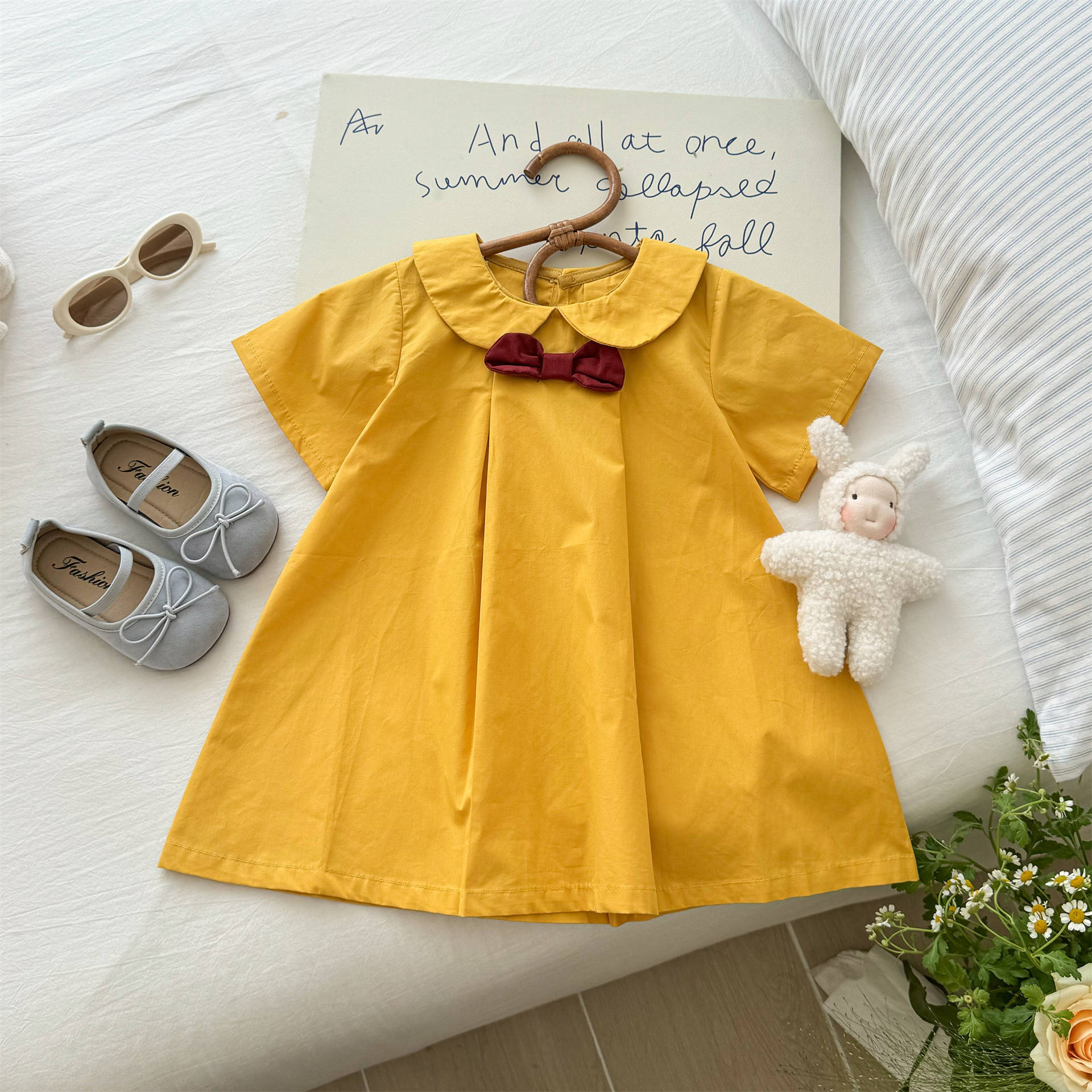 Vestido coreano de siete niñas con limón salado, tesoro femenino de verano, sentido cómico japonés, vestido de princesa uniforme de bola de estilo universitario jk