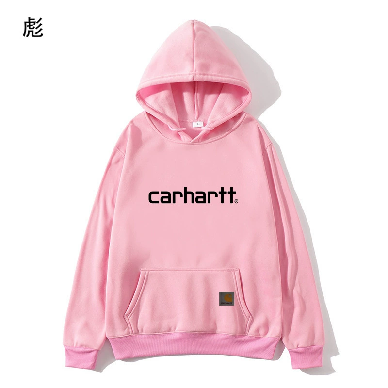 Модная толстовка Amazon от бренда Carhartt для мужчин и женщин, толстовка на флисовой подкладке, модный повседневный пуловер с капюшоном, трансграничный европейско-американский стиль.