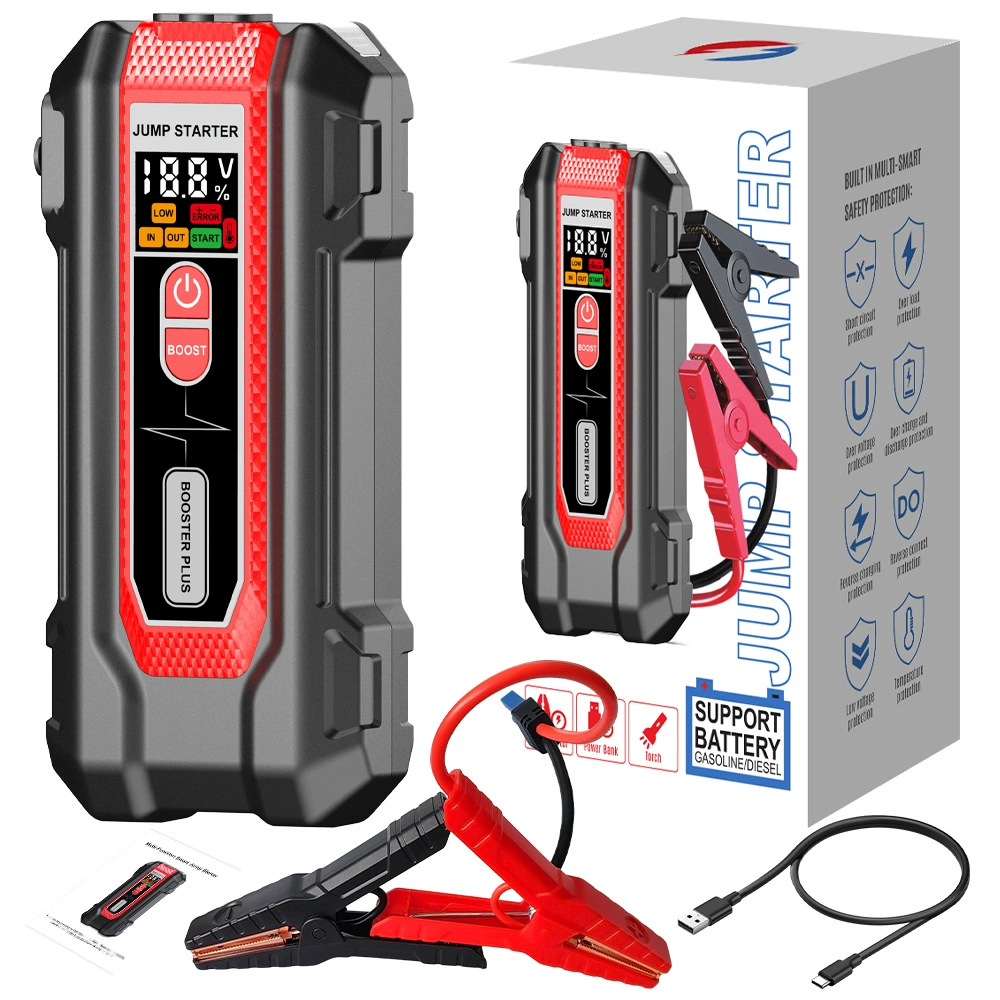 Стартер JumpStarter для кросс-бордерной электронной коммерции и внешней торговли, популярный умный автомобильный аварийный источник питания и электрический зажигатель