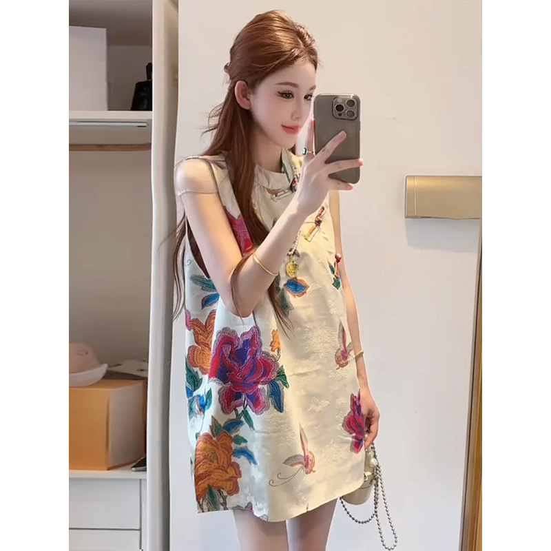 WH5183 # 꽃무늬 드레스
