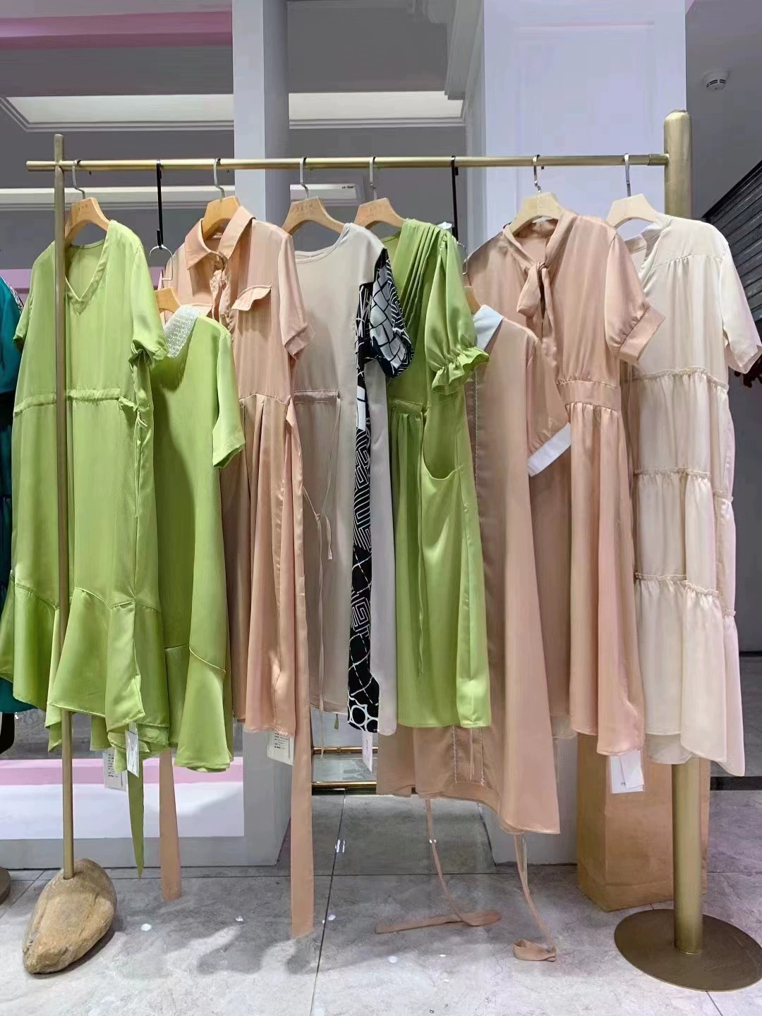 Высококачественное ацетатное платье 22 летний новый темперамент интеллектуальный элегантный бренд скидки в прямом эфире физические поставки женской одежды