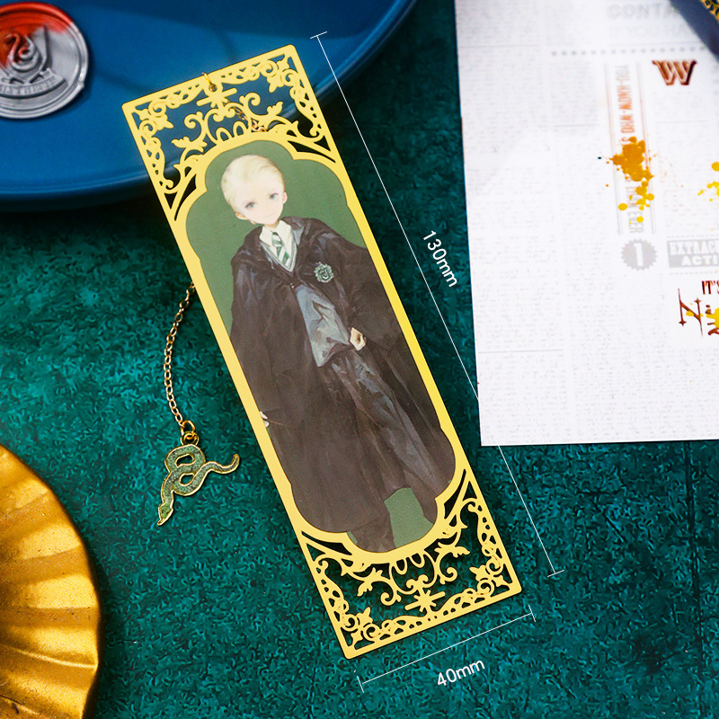 Harry Potter Regalo de Cumpleaños metal original marcador Gryffin estudiante universitario ha ventilador papelería regalo