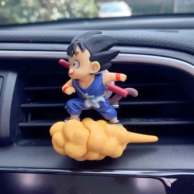 Dragon Ball Flying Goku Car Car ornaments - blue-wukong-model-air-outlet-aromatherapy