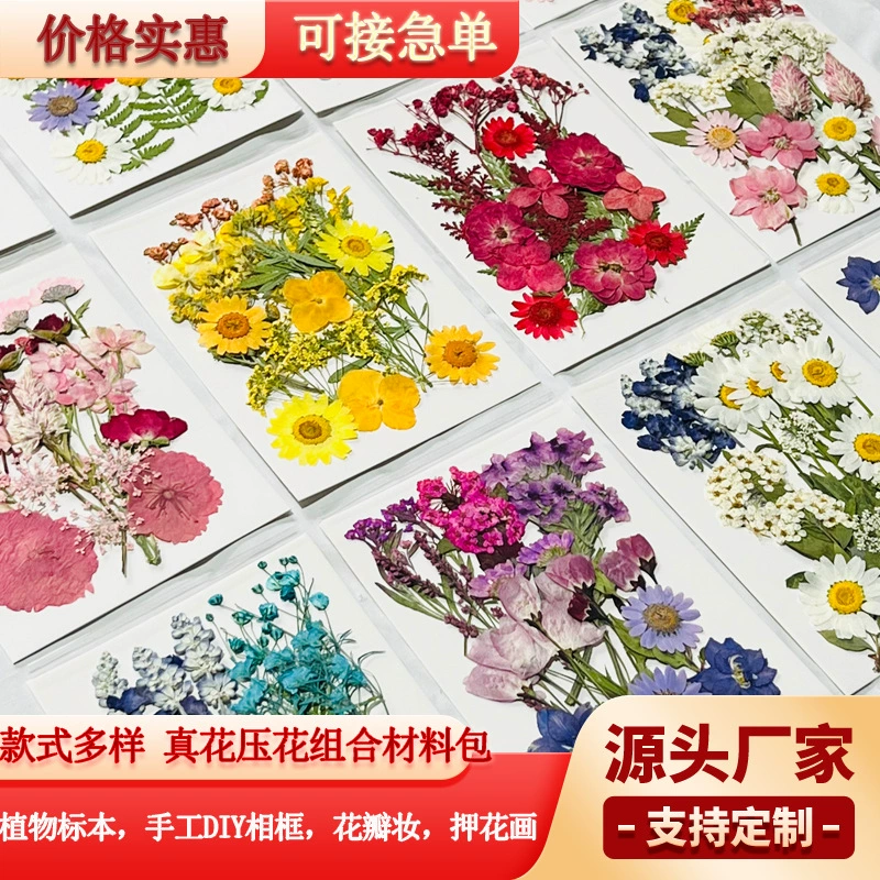 Сушеные цветы, прессованные цветы оптом, наклейки из листьев, прессованные лепестки цветов, украшения для лица, наборы для рукоделия, образцы растений