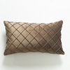 Dutch velvet handmade plaid waist back pillow sofa cushion (including core) a piece of free shipping Xinjiang except